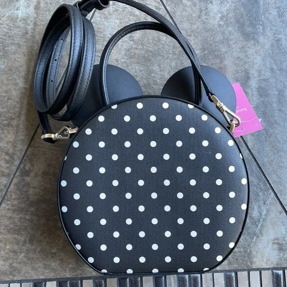 Kate Spade: disney x kate spade new york minnie mouse crossbody bag - Picture 6 of 16